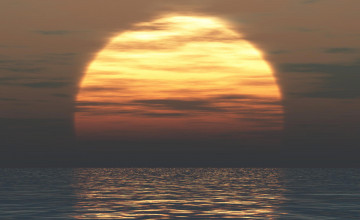 Sun Set Background