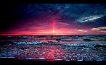 Sunset Beach NC Desktop Wallpaper