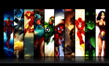 Super Heroes Wallpaper HD