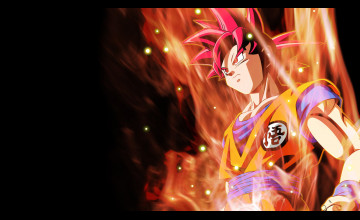 Super Saiyan God Goku Wallpapers