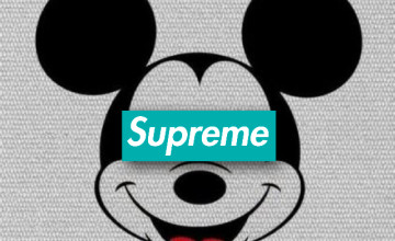 Supreme Mickey Mouse Wallpapers
