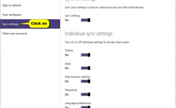 Sync Windows 10