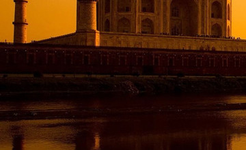 Taj Mahal Sunset Wallpapers