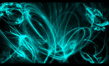 Teal Abstract 