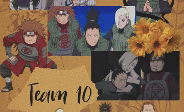 Team 10 Naruto Wallpapers
