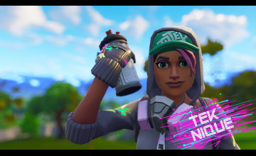 Teknique Fortnite Wallpapers