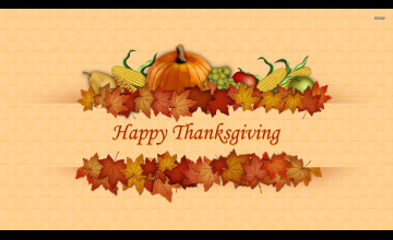 Thanksgiving Computer Backgrounds