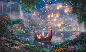 50 Free Thomas Kinkade Disney Wallpaper On Wallpapersafari