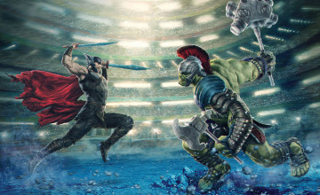 Thor And Hulk Fight