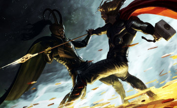 Thor vs Loki