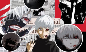 Tokyo Ghoul Collage Wallpapers