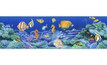 Tropical Fish Wallpaper Border