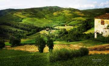 Tuscan Countryside Desktop
