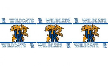 UK Wildcats Wallpaper Border