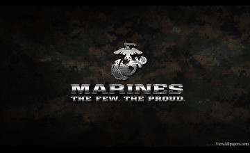 US Marine Corps Logo Wallpaper