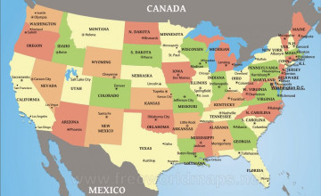 USA Map HD