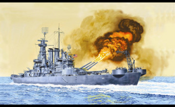USS North Carolina Wallpaper