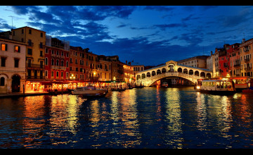 Venice at Night Wallpapers