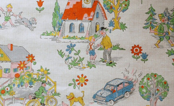 Vintage Children's Wallpapers