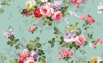 Vintage Flower Wallpapers Backgrounds
