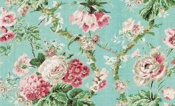 Vintage Flower Wallpaper for iPhone