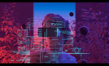 VR Neon Wallpapers