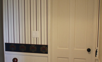Wallpaper and Wainscoting