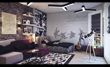 Wallpaper for Boys Rooms Teenage