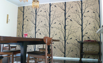 Wallpaper on One Wall Ideas