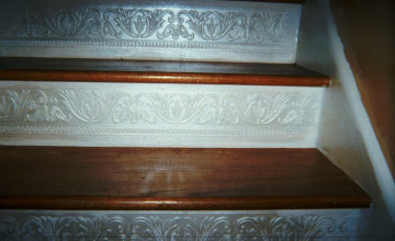 Wallpapers on Stair Risers