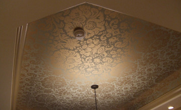 Wallpaper on the Ceiling