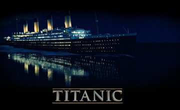 Wallpaper Titanic Ship