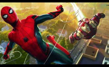 Wallpaper Art Spider-Man Homecoming