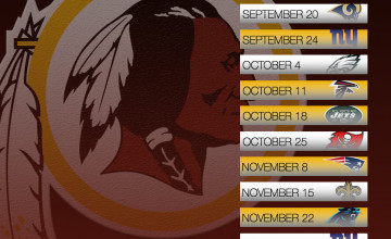 Washington Redskins 2015 Schedule Wallpaper