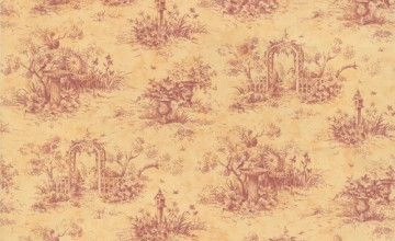 Waverly Country Toile Wallpaper