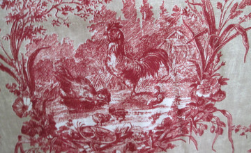Waverly Red Toile