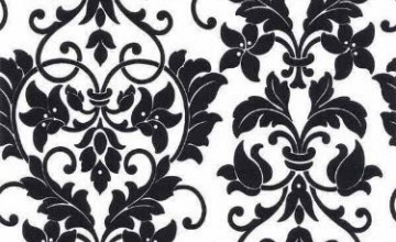 White and Black Damask Wallpapers