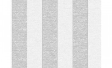 White and Silver Stripe Wallpaper