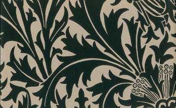 William Morris Wallpaper Thistle