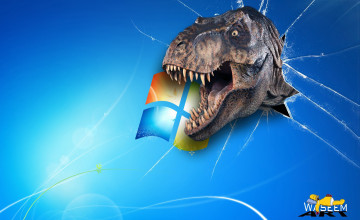 Windows 10 Dinosaur Wallpaper