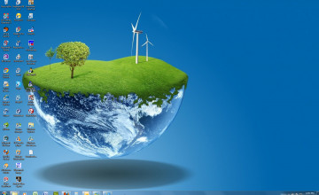 Windows 7 3D Wallpapers Themes