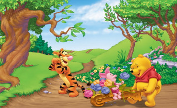 Winnie the Pooh Spring Wallpapers