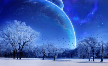 Winter Scenes Wallpapers Desktop