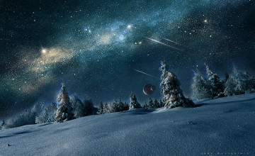 Winter Space Wallpapers