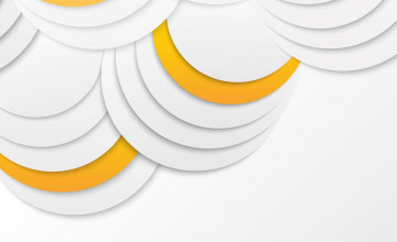 Yellow and White Abstract Wallpapers