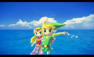 Zelda Wind Waker HD Wallpaper