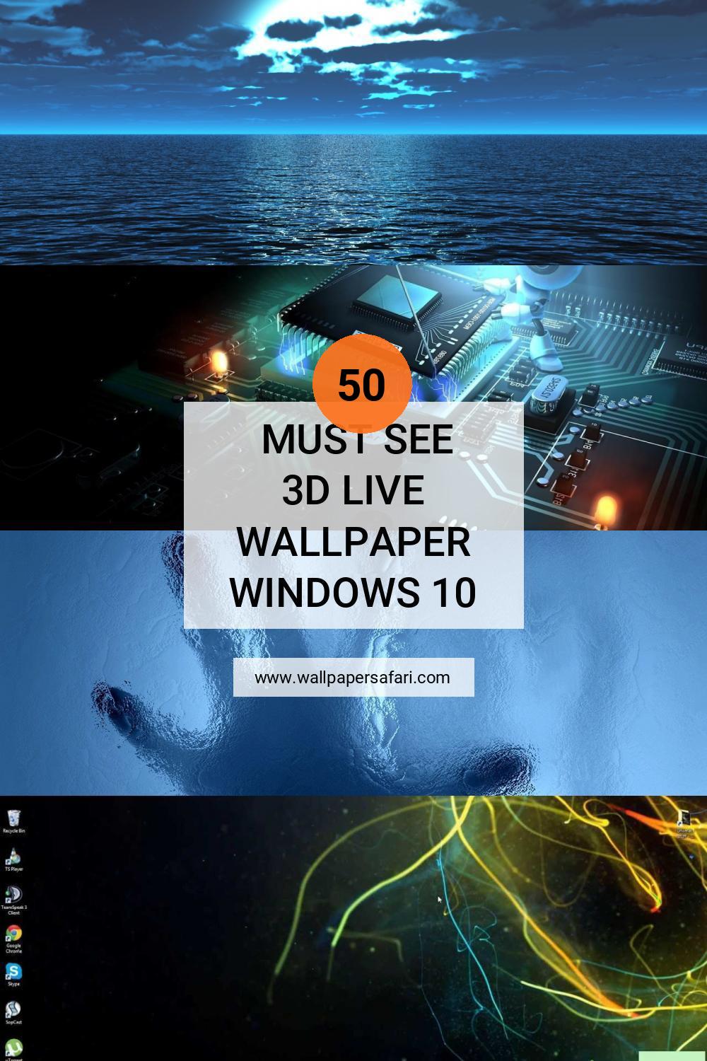 🔥 [70+] 3D Live Wallpapers Windows 10 WallpaperSafari