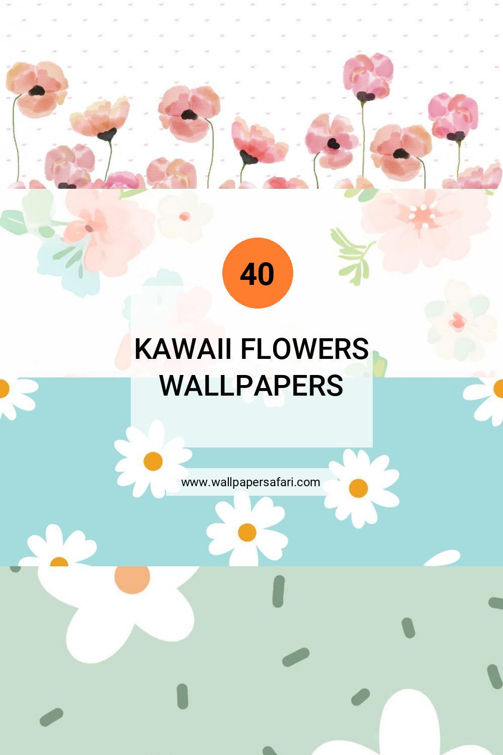 🔥 [40+] Kawaii Flowers Wallpapers WallpaperSafari