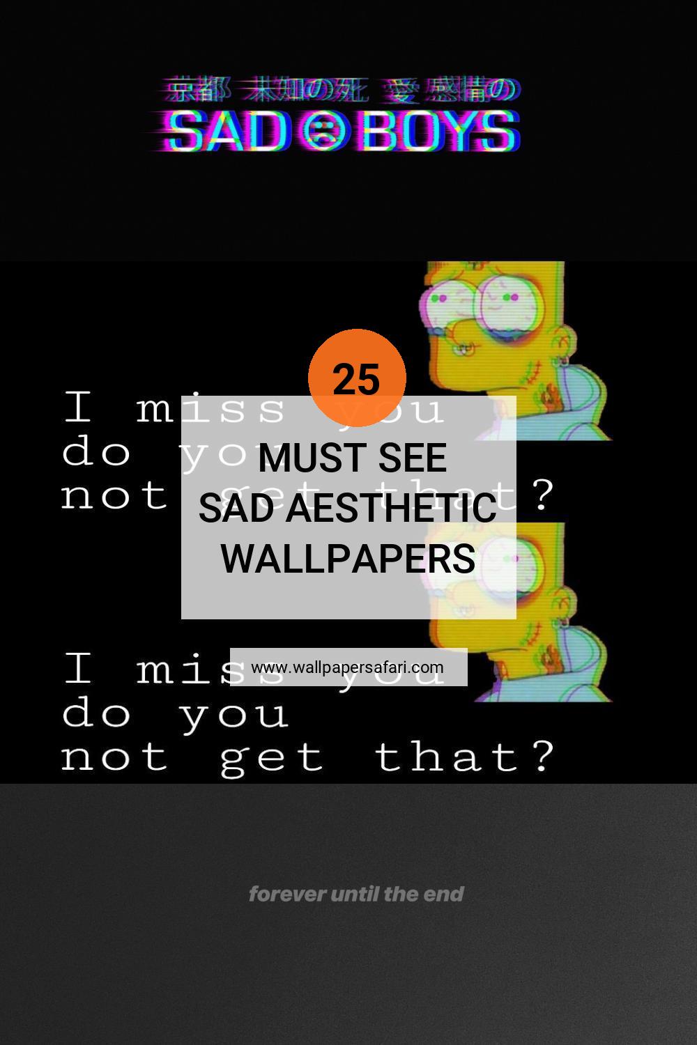 🔥 [40+] Sad Aesthetic Wallpapers | WallpaperSafari